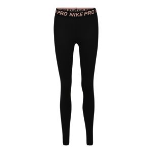NIKE Sportovní kalhoty 'Pro Warm'  růžová / černá