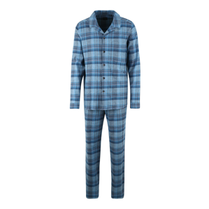 SCHIESSER Pyžamo dlouhé  kouřově modrá / nebeská modř