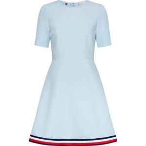 TOMMY HILFIGER Šaty 'Angela'  námořnická modř / bílá / červená / opálová