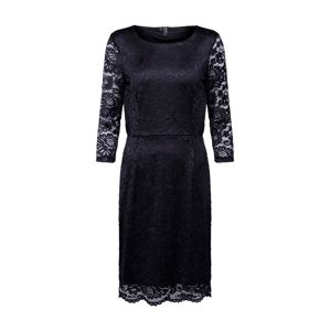 VERO MODA Pouzdrové šaty 'VMSTELLA 3/4 LACE ABK DRESS COLOR'  černá