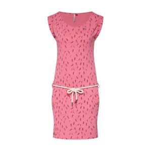 Ragwear Letní šaty 'TAGALI'  pink / černá / bílá