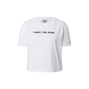 Tommy Jeans Tričko  bílá