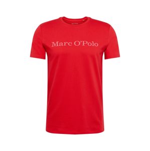 Marc O'Polo Tričko 'Organic'  červená / bílá