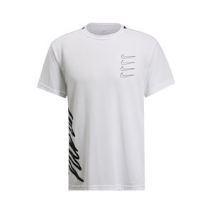 NIKE Funkční tričko  bílá / černá