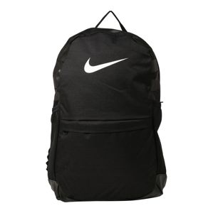 NIKE Sportovní batoh 'Nike Brasilia Backpack'  černá / bílá