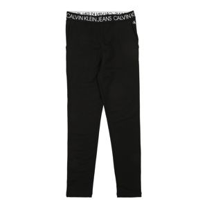 Calvin Klein Jeans Legíny 'LOGO WAISTBAND PANTS'  černá