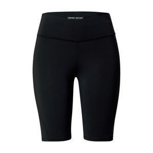 ESPRIT SPORT Sportovní kalhoty 'Biker'  černá