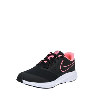 NIKE Sportovní boty  světle růžová / černá