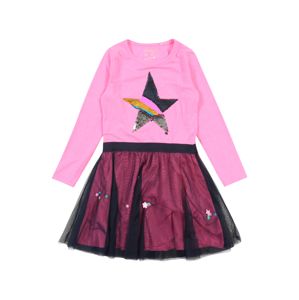 STACCATO Šaty  pink / černá