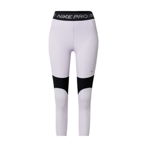 NIKE Sportovní kalhoty  černá / pastelová fialová