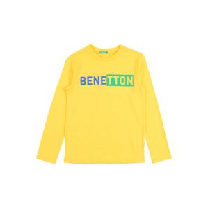 UNITED COLORS OF BENETTON Tričko  žlutá