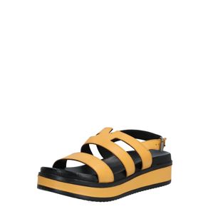 SHABBIES AMSTERDAM Páskové sandály  žlutá