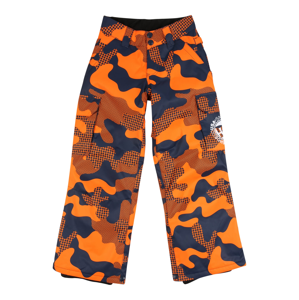 DC Shoes Outodoor kalhoty 'BANSHEE'  oranžová / námořnická modř / bílá