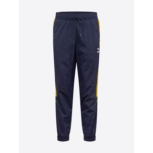 PUMA Sportovní kalhoty 'XTG'  žlutá / bílá / námořnická modř