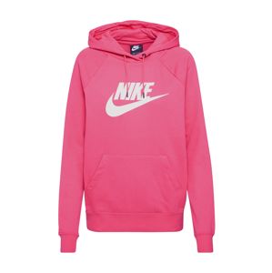 Nike Sportswear Mikina  pink / bílá