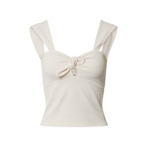 IVYREVEL Top 'TIED FRONT TOP'  offwhite