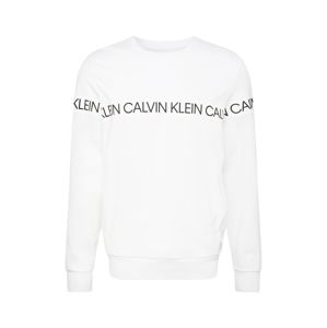 Calvin Klein Performance Sportovní mikina  bílá / černá