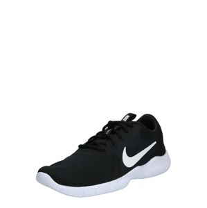 NIKE Sportovní boty 'Nike Flex Experience Run 9'  černá / bílá