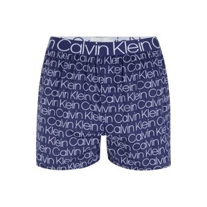 Calvin Klein Underwear Boxerky 'BOXER TRAD'  bílá / tmavě modrá