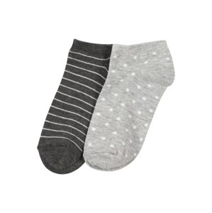 ABOUT YOU Ponožky  šedá / bílá / antracitová