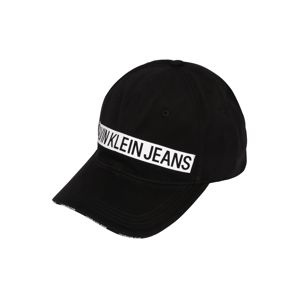 Calvin Klein Jeans Kšiltovka 'J Logo Tape Cap M'  černá