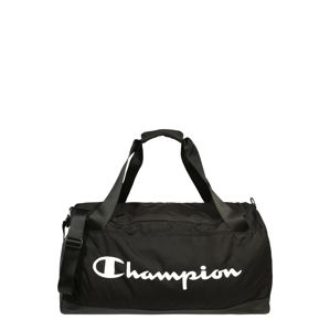 Champion Authentic Athletic Apparel Cestovní taška 'Legacy'  černá / bílá