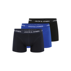 JACK & JONES Boxerky 'RIS'  černá / modrá / námořnická modř / bílá