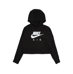Nike Sportswear Mikina  bílá / černá