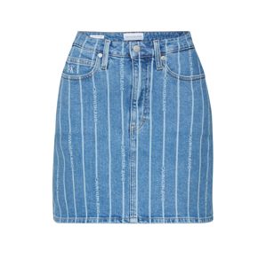 Calvin Klein Jeans Sukně  bílá / modrá džínovina