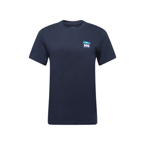 HELLY HANSEN Funkční tričko  námořnická modř / bílá / modrá
