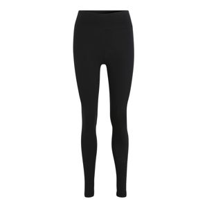 REEBOK Sportovní kalhoty  černá / bílá / pink