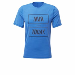 REEBOK Funkční tričko  nebeská modř / marine modrá