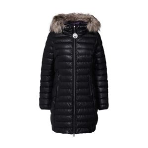 COMMA Zimní kabát  černá