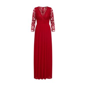 TFNC Společenské šaty 'SABERA MAXI'  vínově červená
