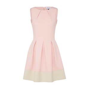 Closet London Pouzdrové šaty  pink / přírodní bílá
