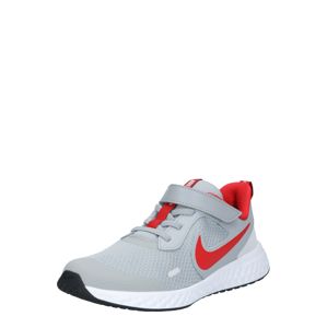 Nike Sportswear Tenisky 'Revolution'  šedá / červená / bílá