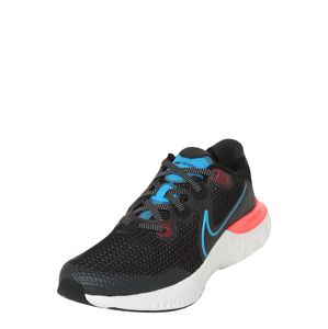 NIKE Běžecká obuv 'Renew Run'  černá / světlemodrá / světle růžová / bobule / tmavě šedá