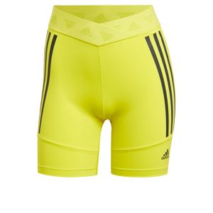 ADIDAS PERFORMANCE Sportovní kalhoty 'Speed Creation'  svítivě žlutá / černá