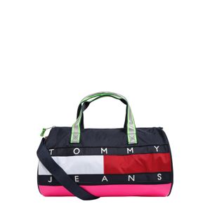 Tommy Jeans Cestovní taška 'HERITAGE DUFFLE'  pink / tmavě modrá