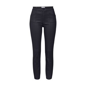 Calvin Klein Jeans Džíny 'SEAMED HIGH RISE SKINNY ANKLE'  černá džínovina