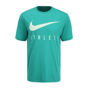 NIKE Funkční tričko 'ATHLETE'  bílá / zelená