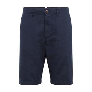 GAP Kalhoty '10 IN SOLID LINEN SHORT'  námořnická modř