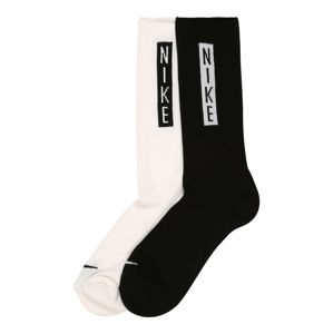 Nike Sportswear Ponožky 'Heritage'  bílá / černá / světle šedá