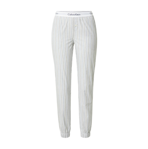 Calvin Klein Underwear Pyžamové kalhoty 'JOGGER'  bílá / šedá / námořnická modř