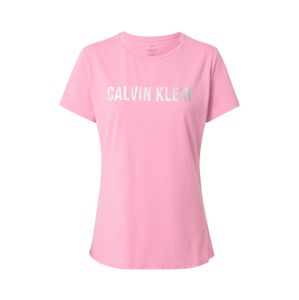 Calvin Klein Performance Funkční tričko  stříbrná / světle růžová