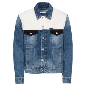 Calvin Klein Jeans Přechodná bunda 'MODERN CLASSIC TRUCKER'  modrá džínovina