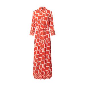 Esprit Collection Košilové šaty  mix barev / oranžově červená