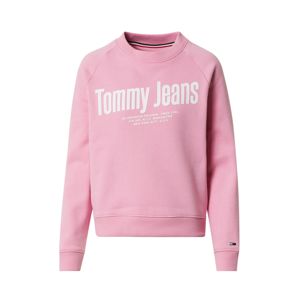 Tommy Jeans Mikina 'TJW CHEST LOGO SWEATSHIRT'  pink