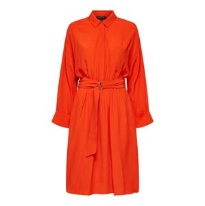 SELECTED FEMME Košilové šaty  oranžově červená