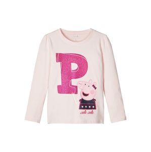 NAME IT Tričko 'Peppa Pig'  svítivě růžová / pudrová
